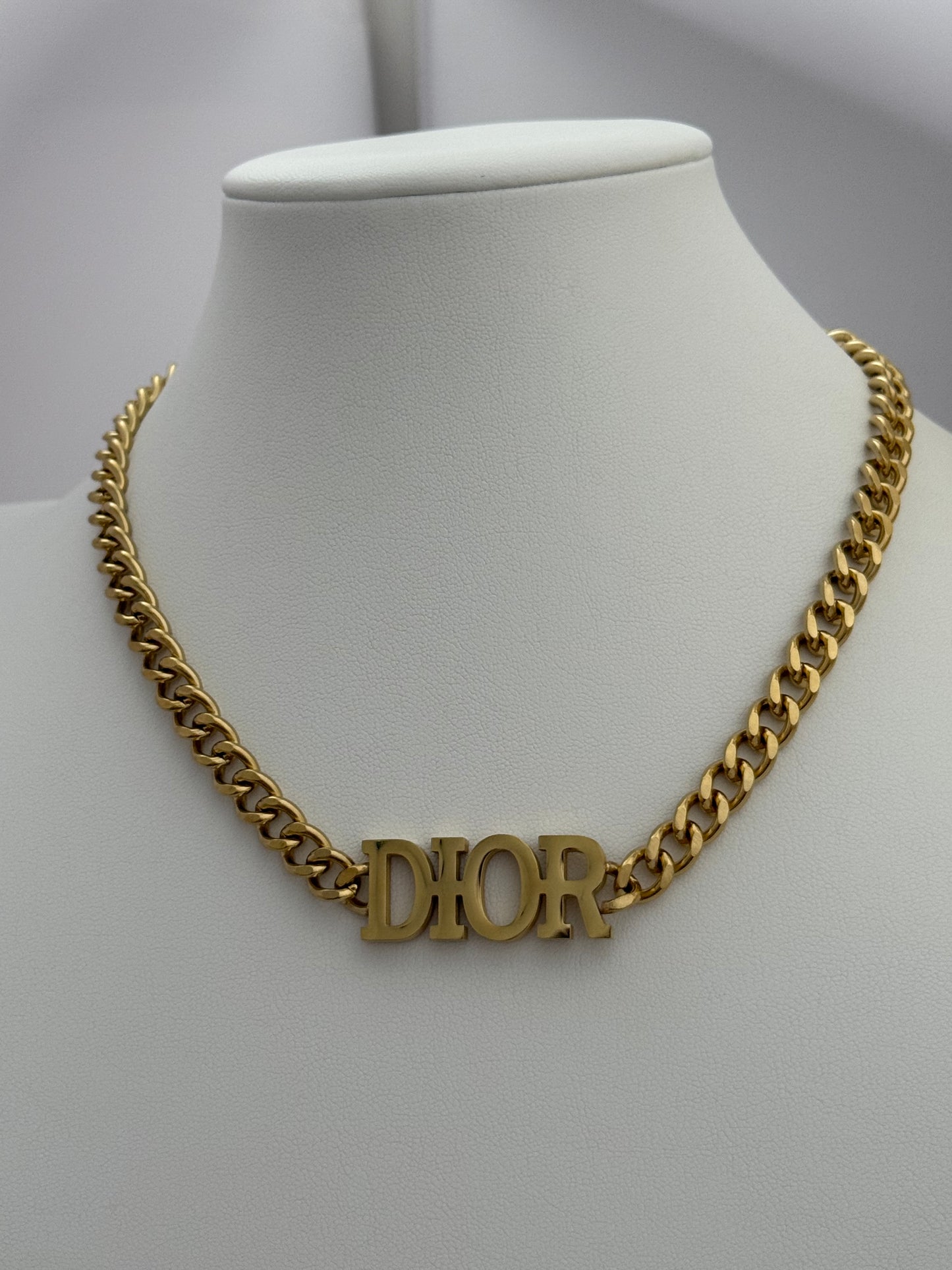 Cd Gold Necklace