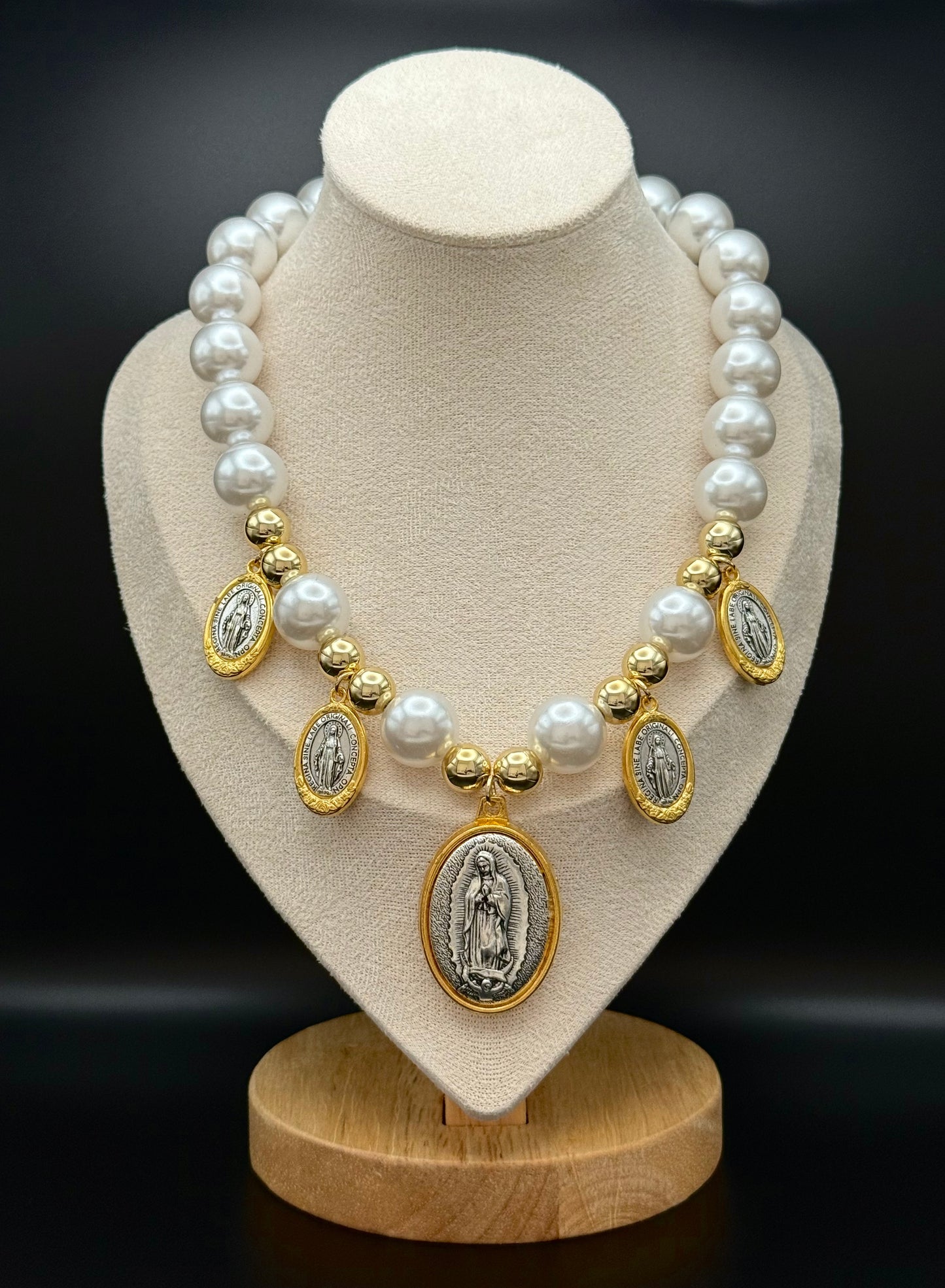 Virgencita De Guadalupe Necklace