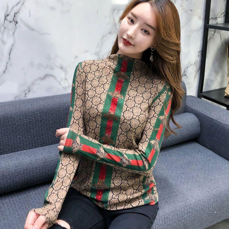 Double G Long Sleeve Top
