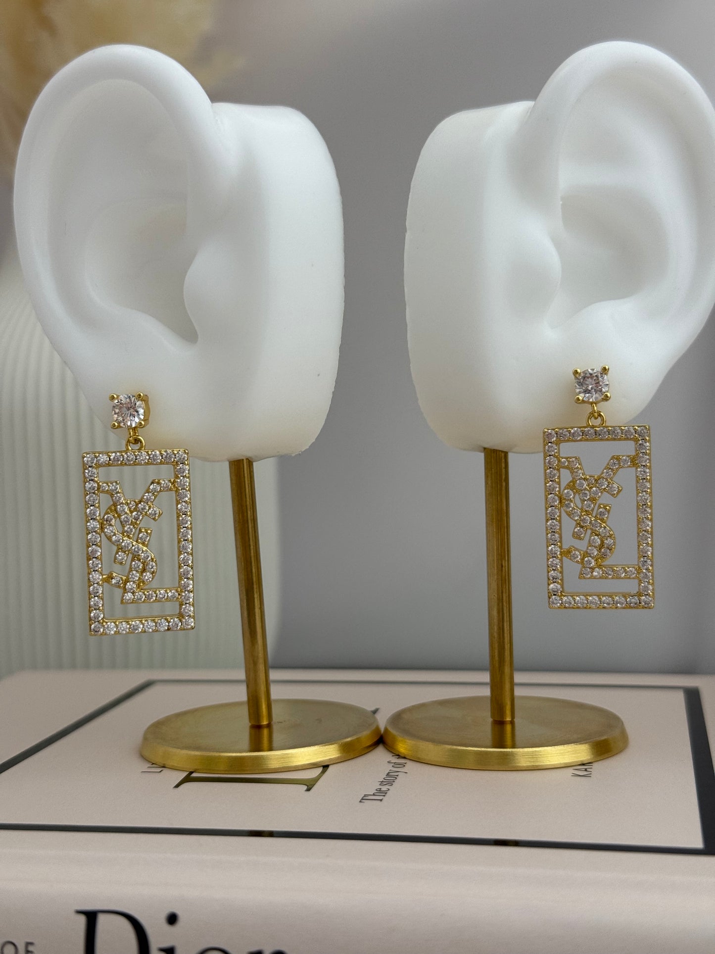 Ys Crystal Earrings