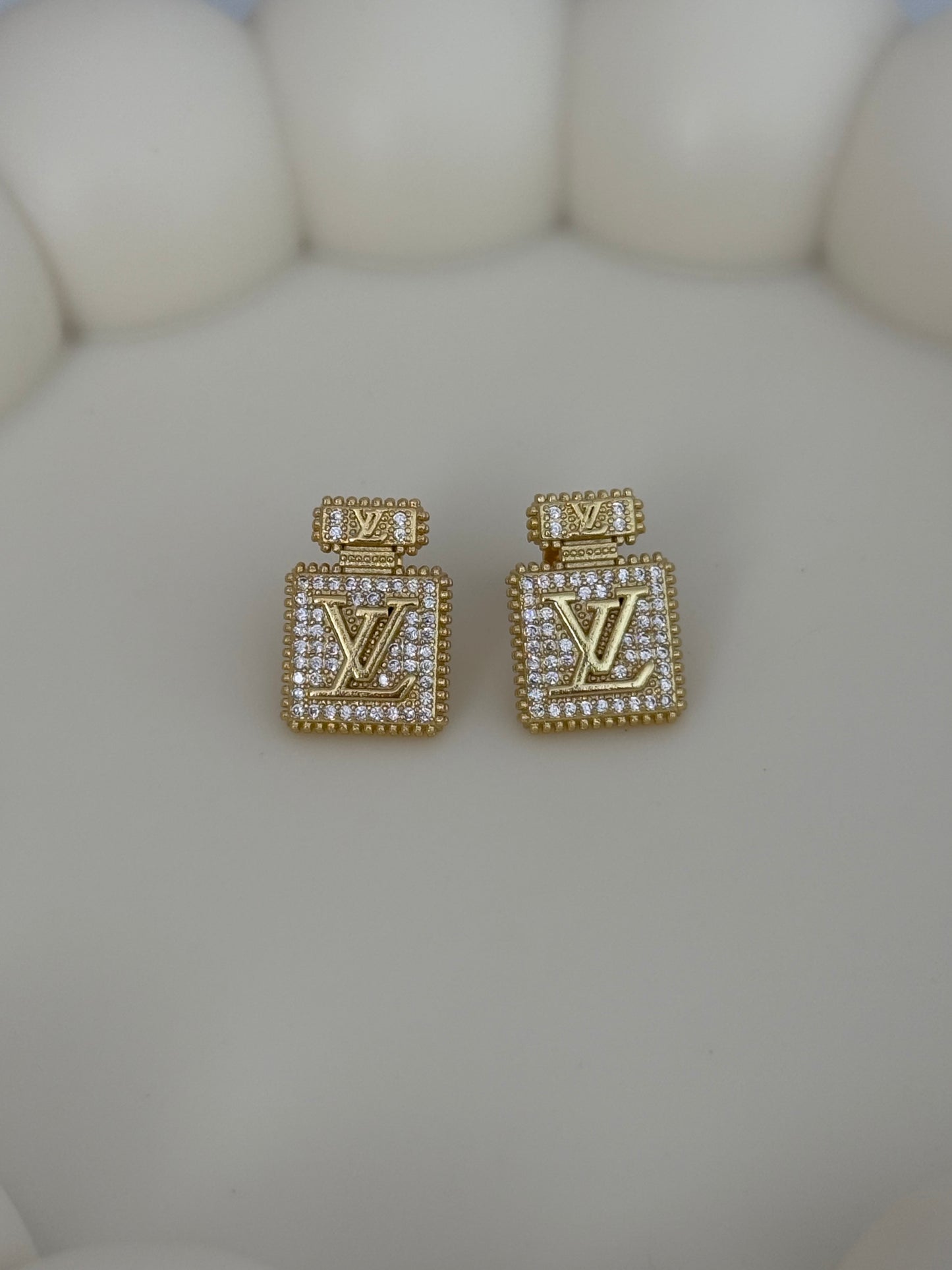 Perfume Bottle Earring