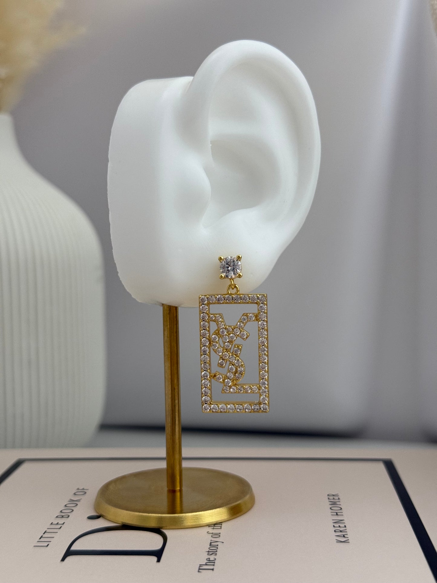 Ys Crystal Earrings
