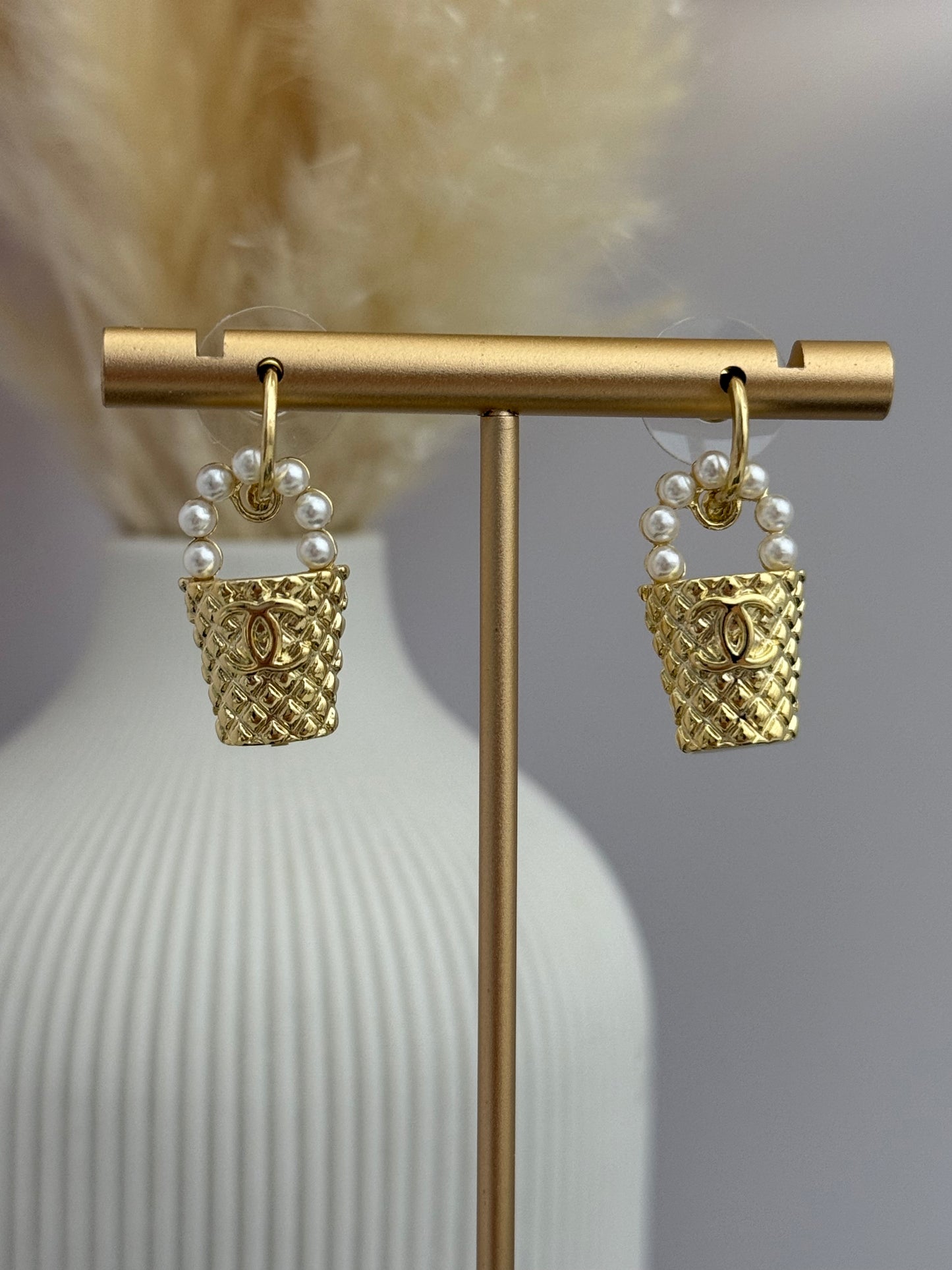 Ceci Perlitas Earrings