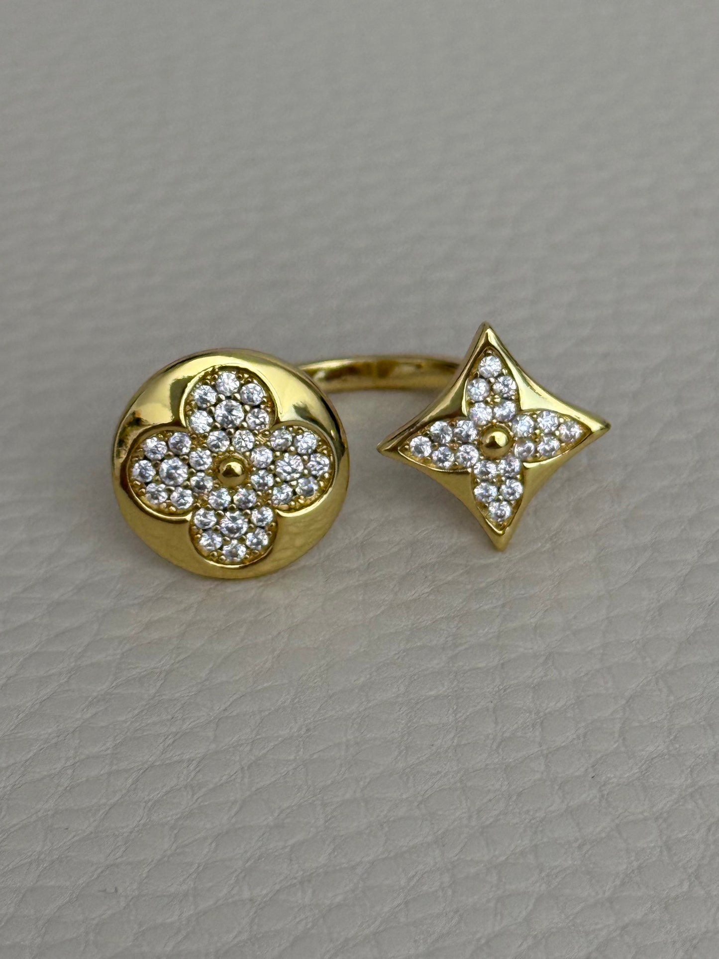 Lou Crystal Ring
