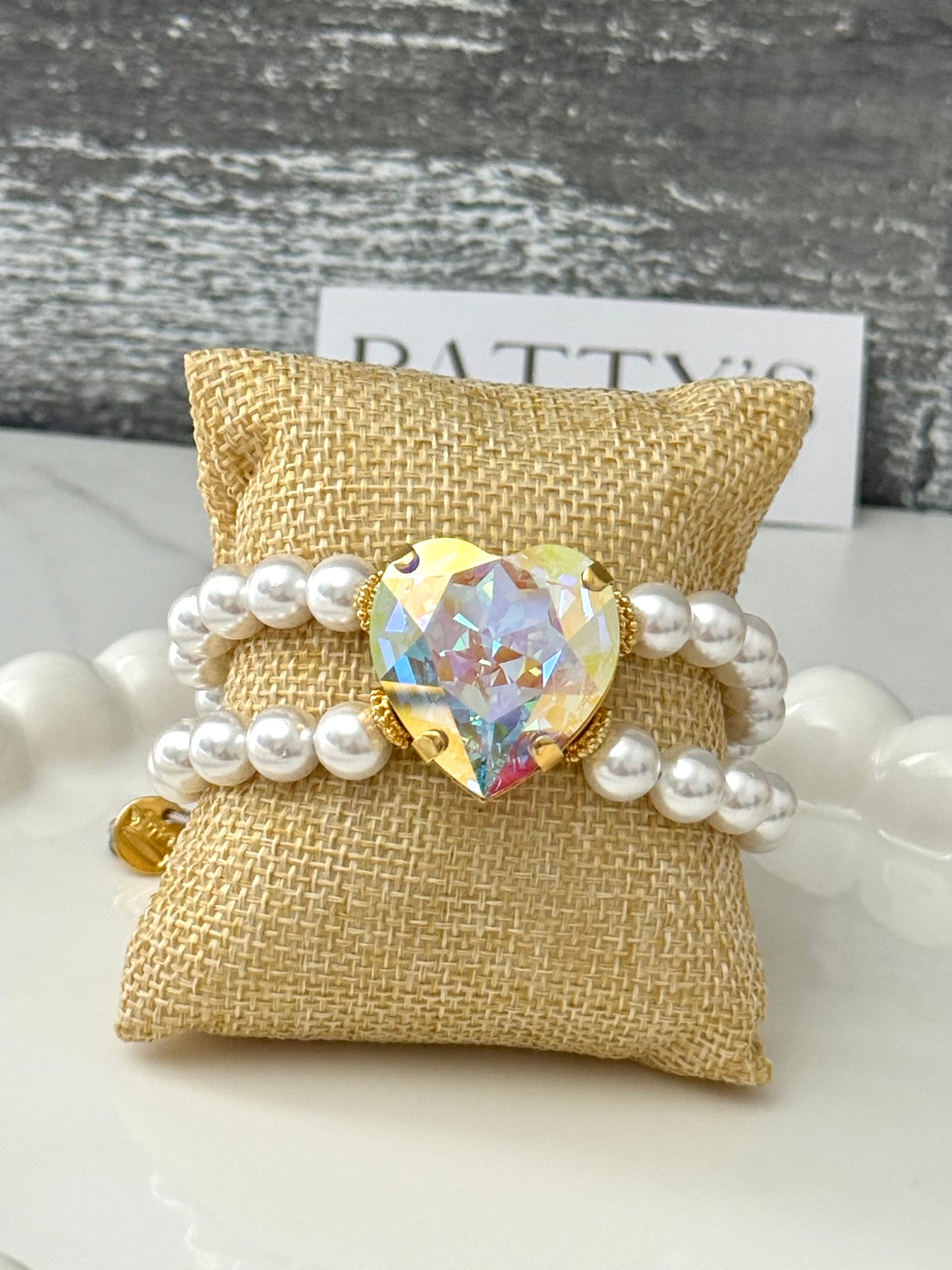 Corazón Swarovski Bracelet