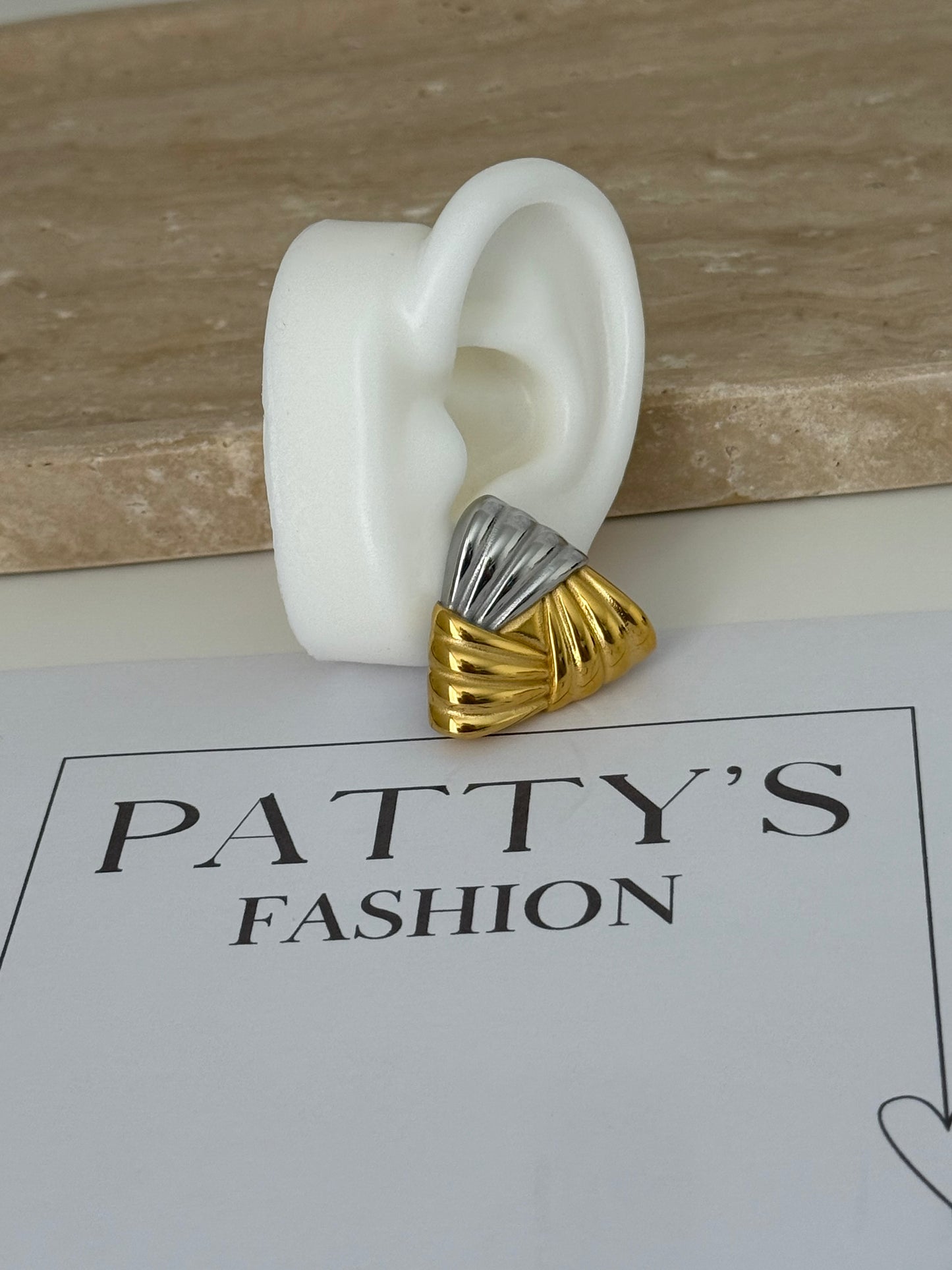 Triangle Chunky Earrings