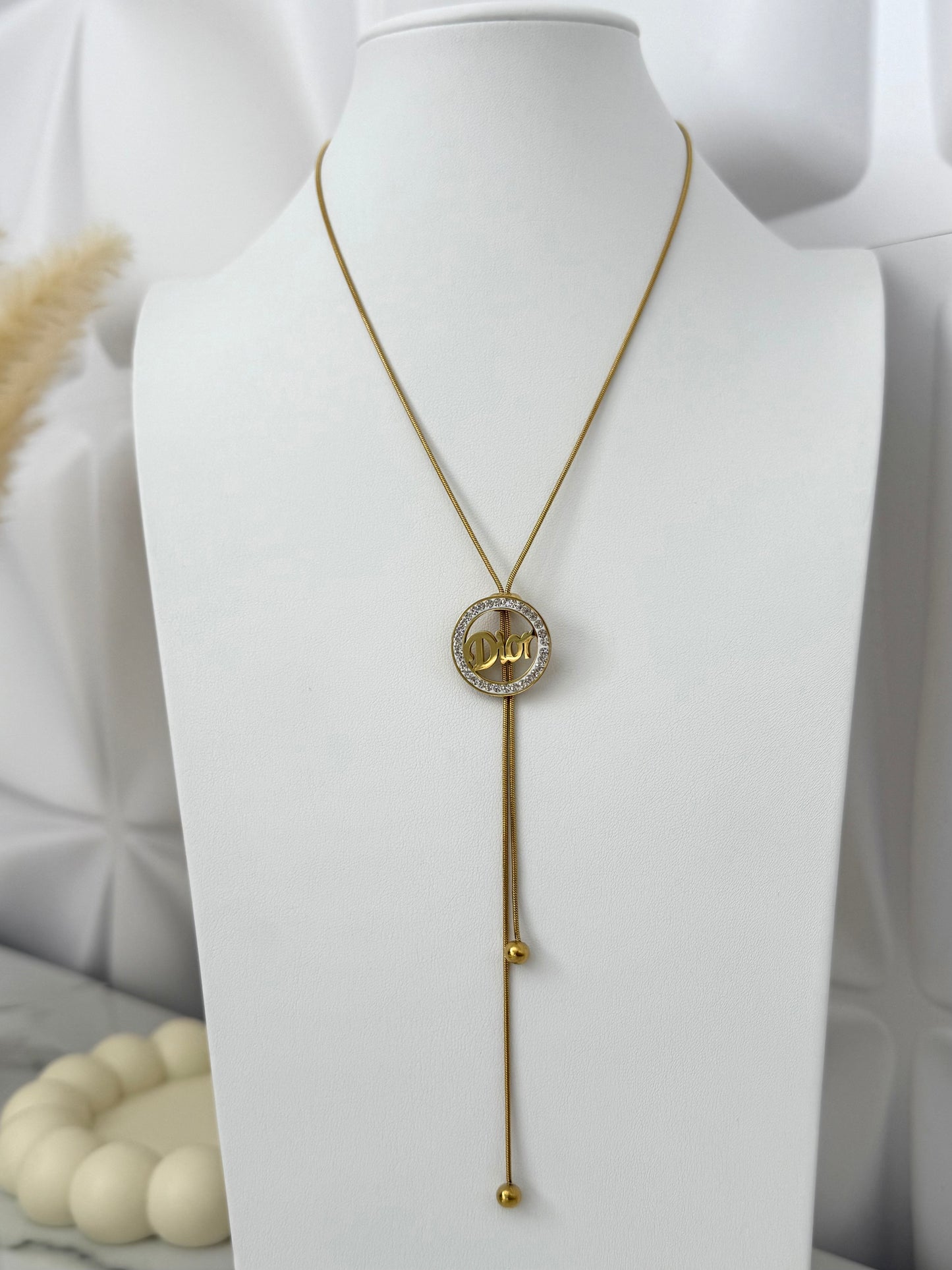 Stainless Steel Adjustable Necklace
