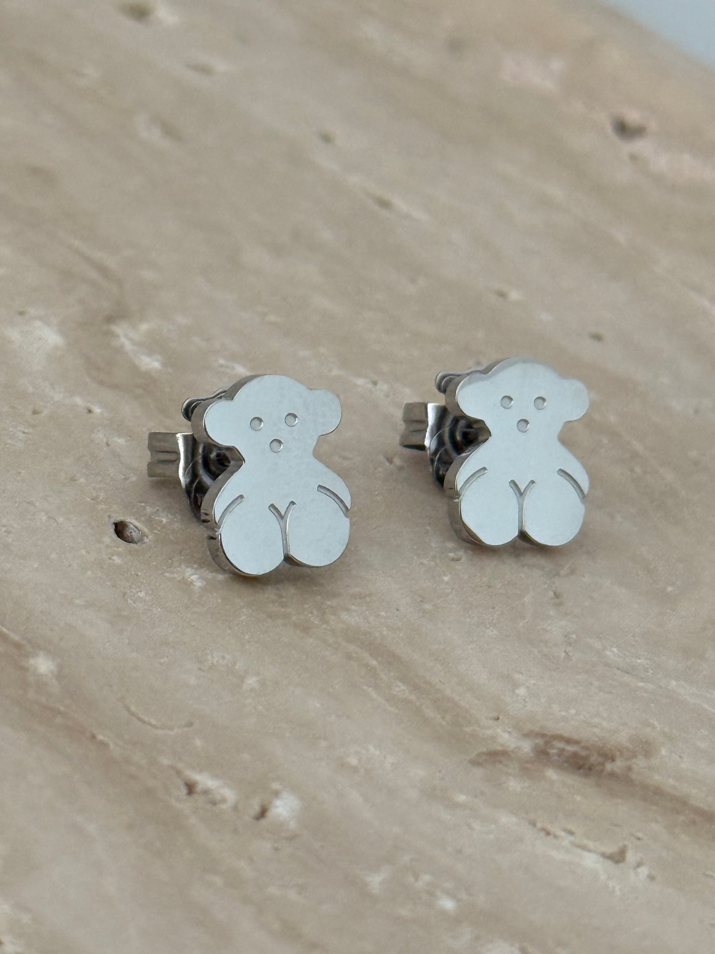 Teddy Bear Silver Set
