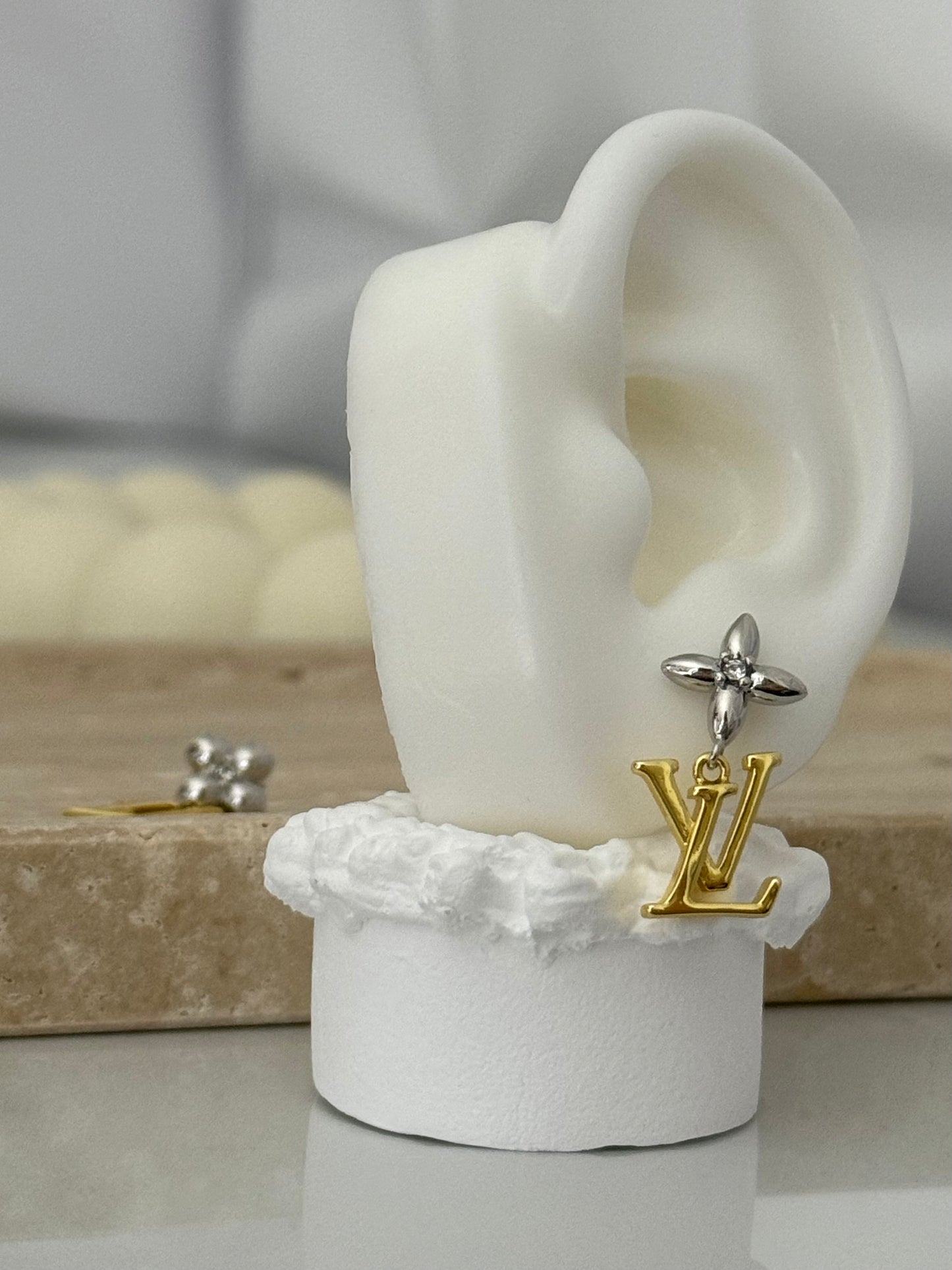 Blossom Two Tone Earrings