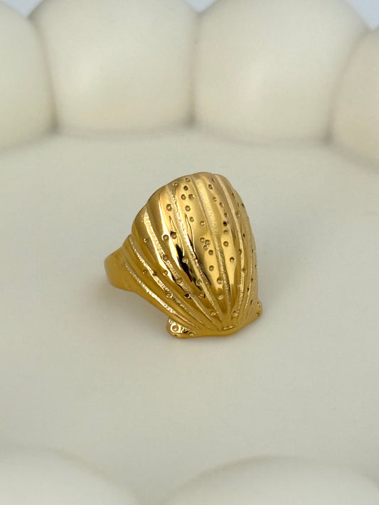 Maldivas Shell Open Ring