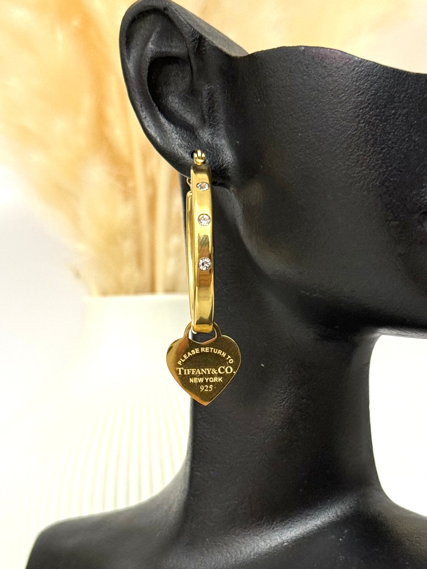 Oval Hoop Earrings