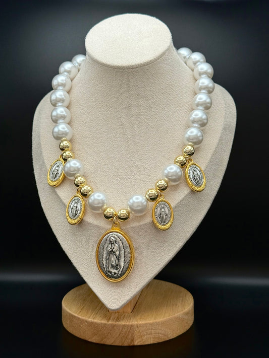Virgencita De Guadalupe Necklace