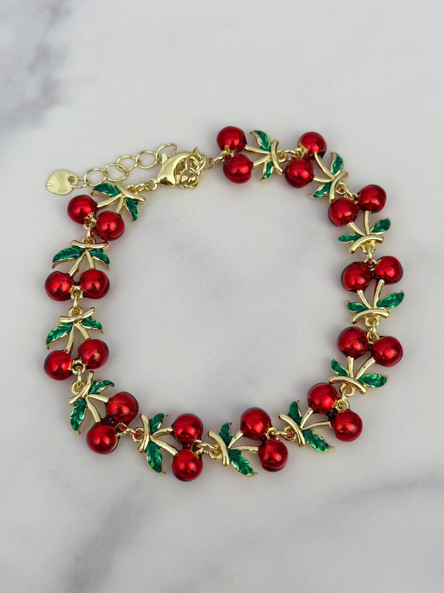 Multi Cherries Bracelet
