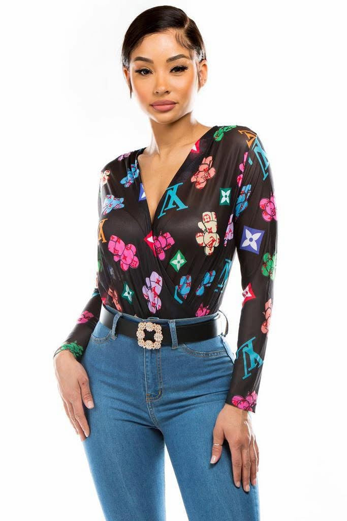 Luvi Mesh Bodysuit