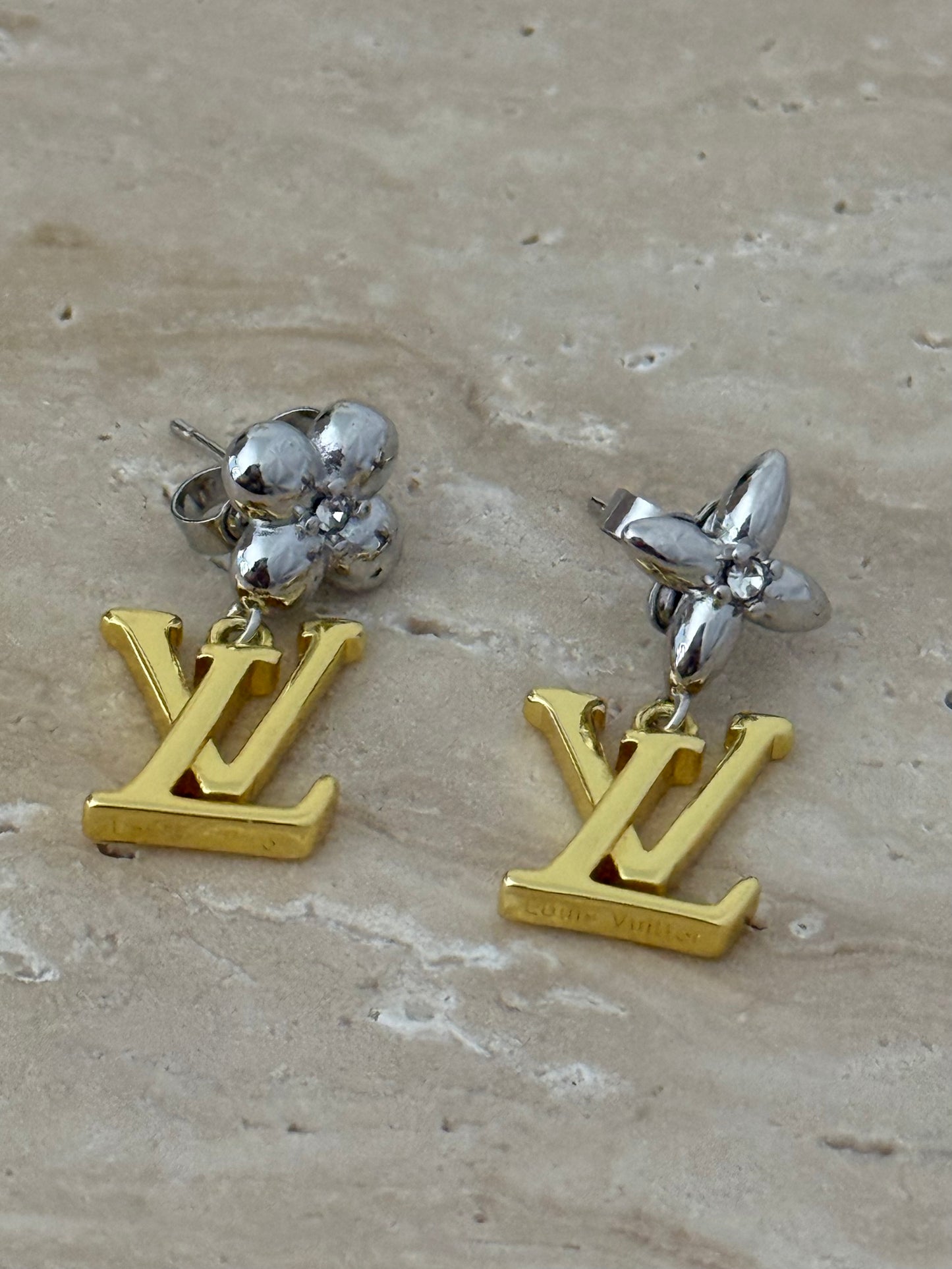 Blossom Two Tone Earrings