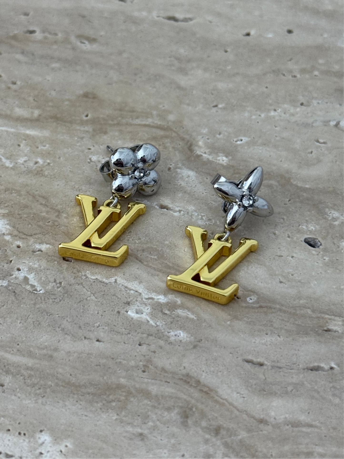 Blossom Two Tone Earrings