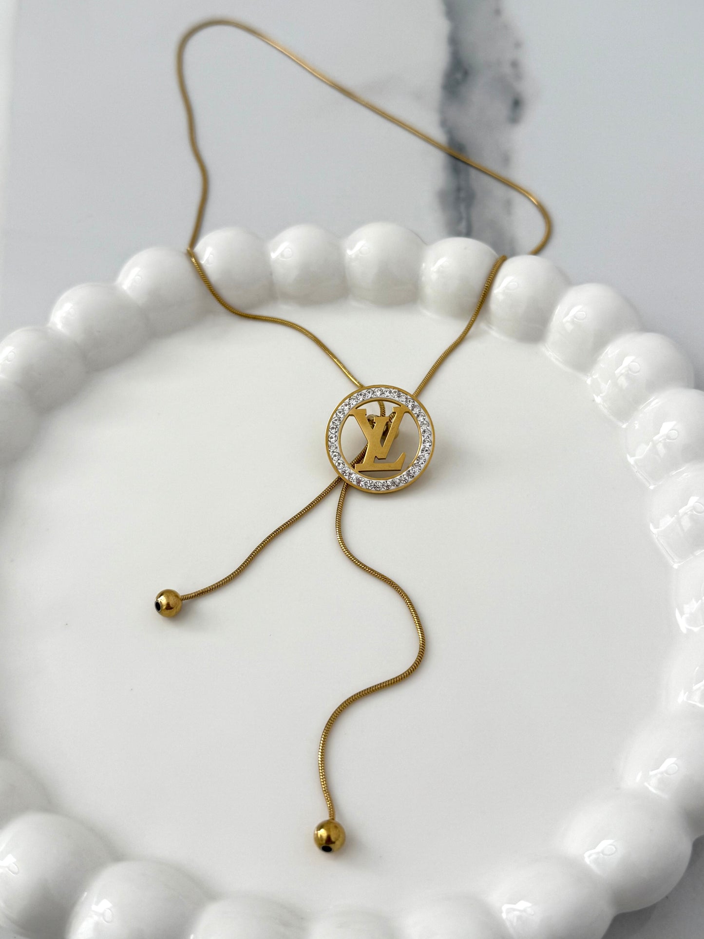 Stainless Steel Adjustable Necklace