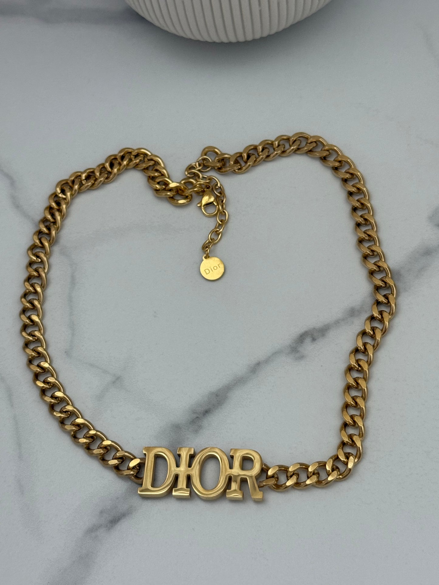 Cd Gold Necklace