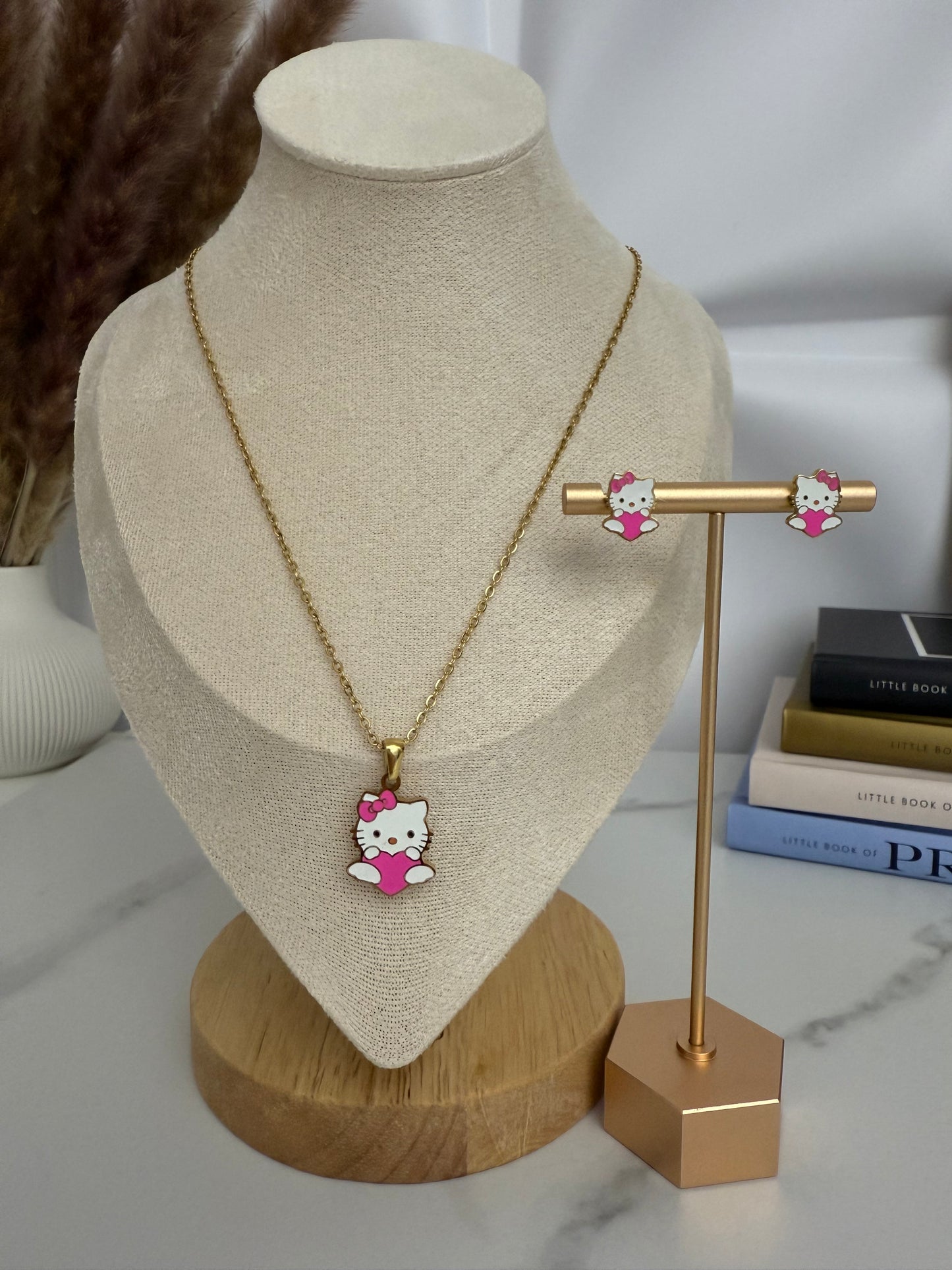 Kitty Jewelry Set