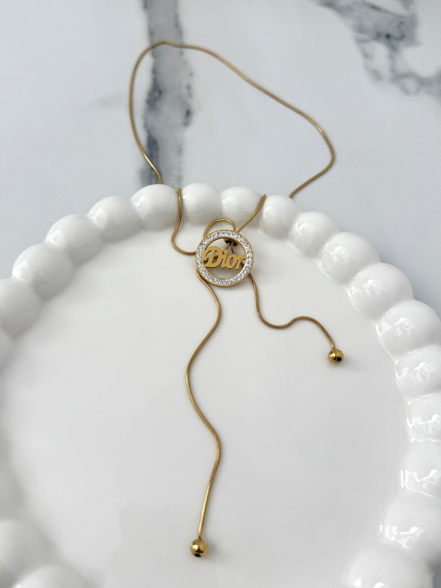 Stainless Steel Adjustable Necklace