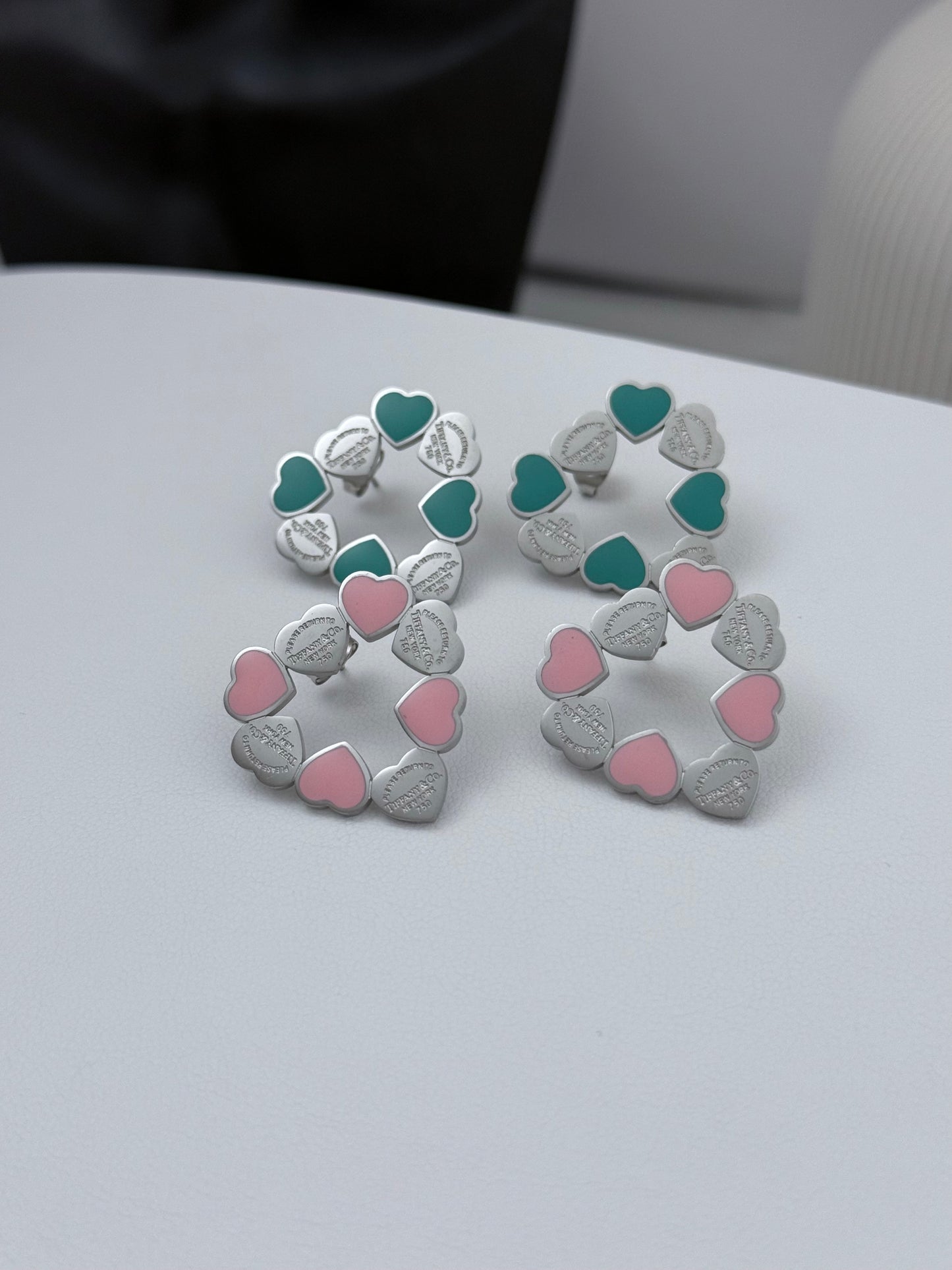 Fanny Heart Shaped Earrings