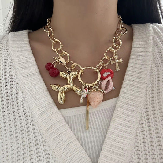 Multi Charm Necklace