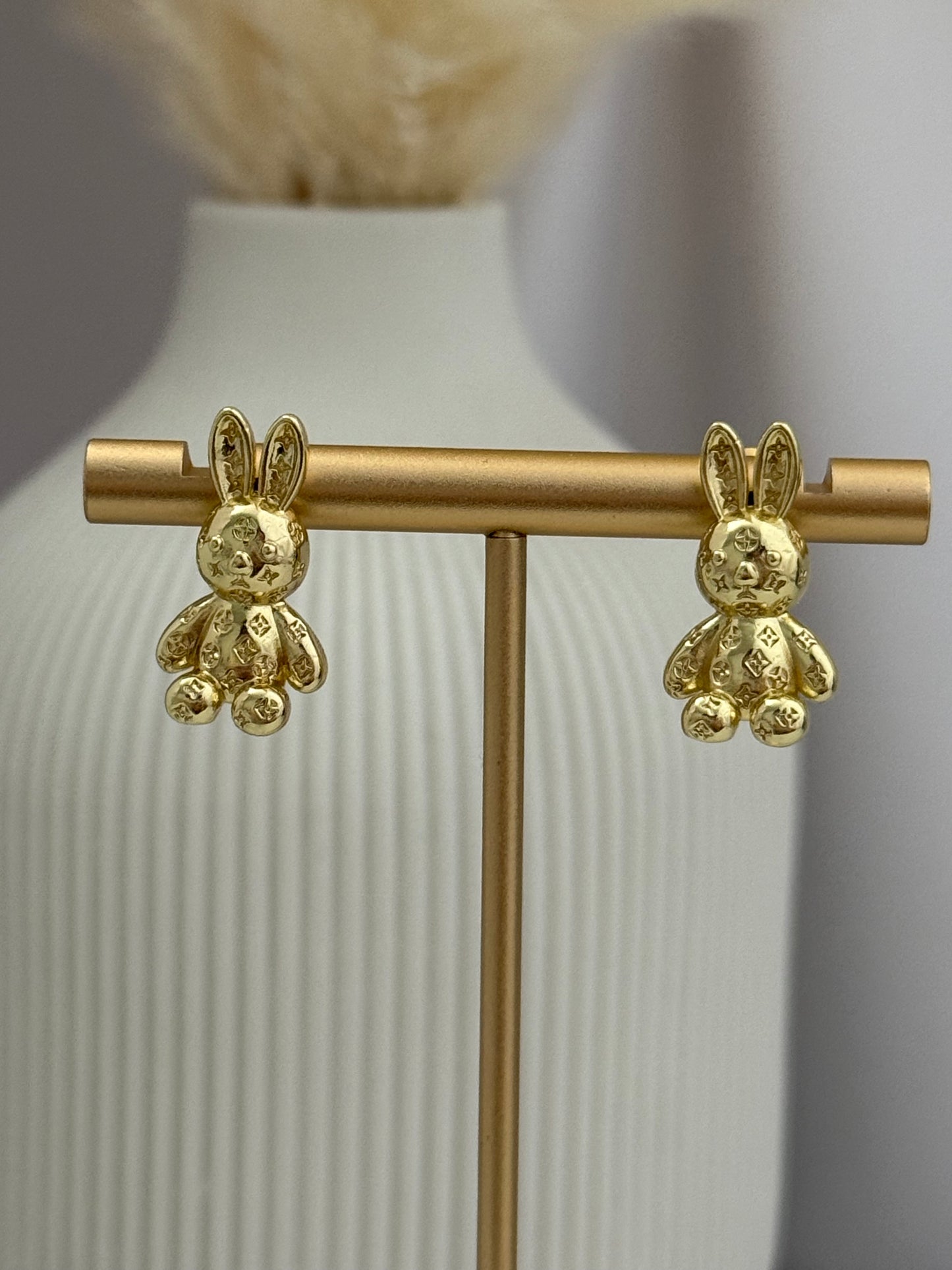 Lou Bunny Shaped Earrings