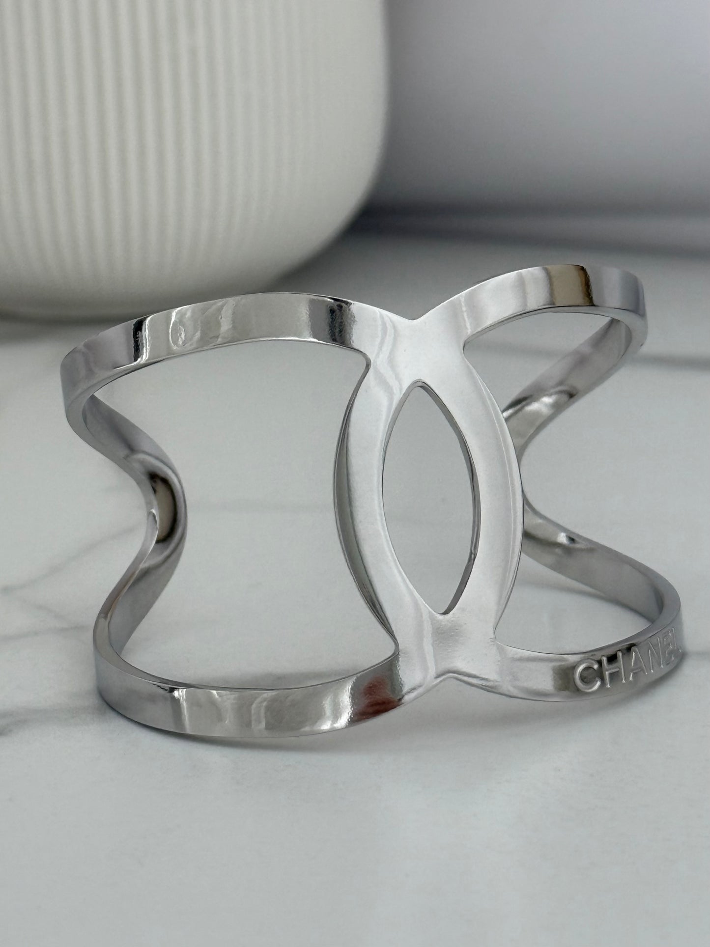 Cc Silver Bracelet