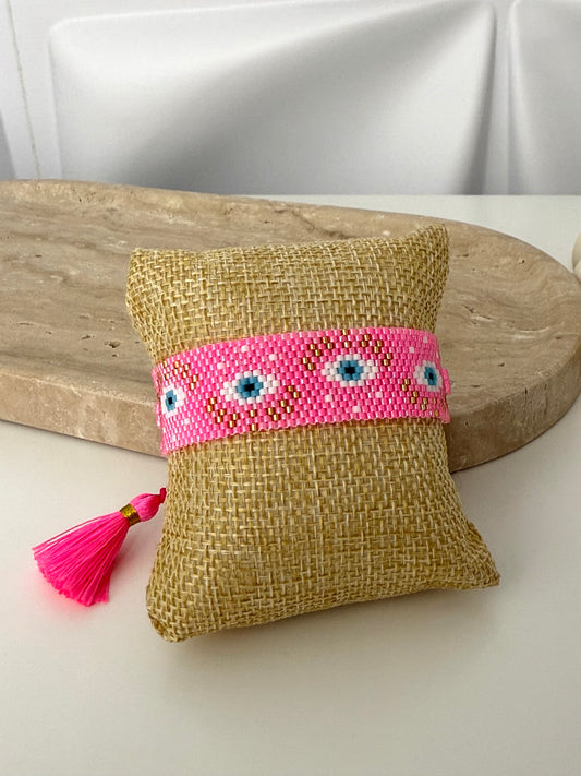 Evil Eye Miyuki Bracelet