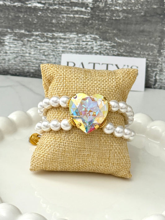 Corazón Swarovski Bracelet