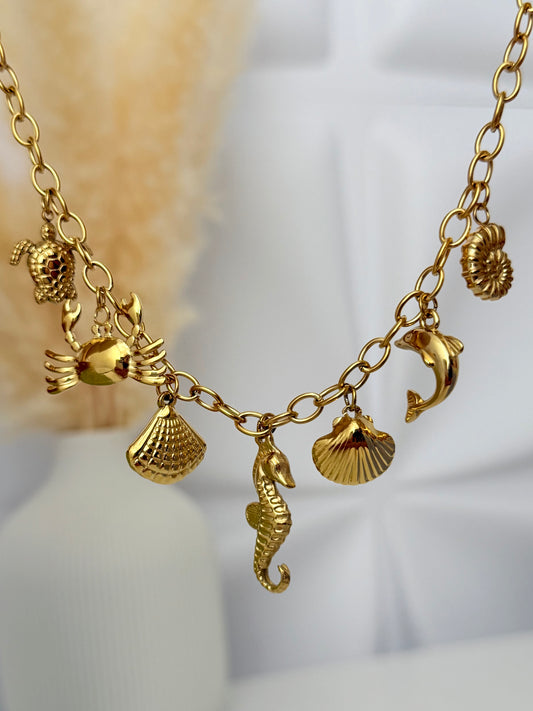 Ocean Charm Necklace