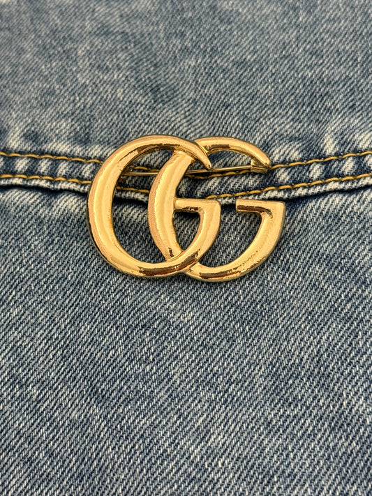 Double G Brooch