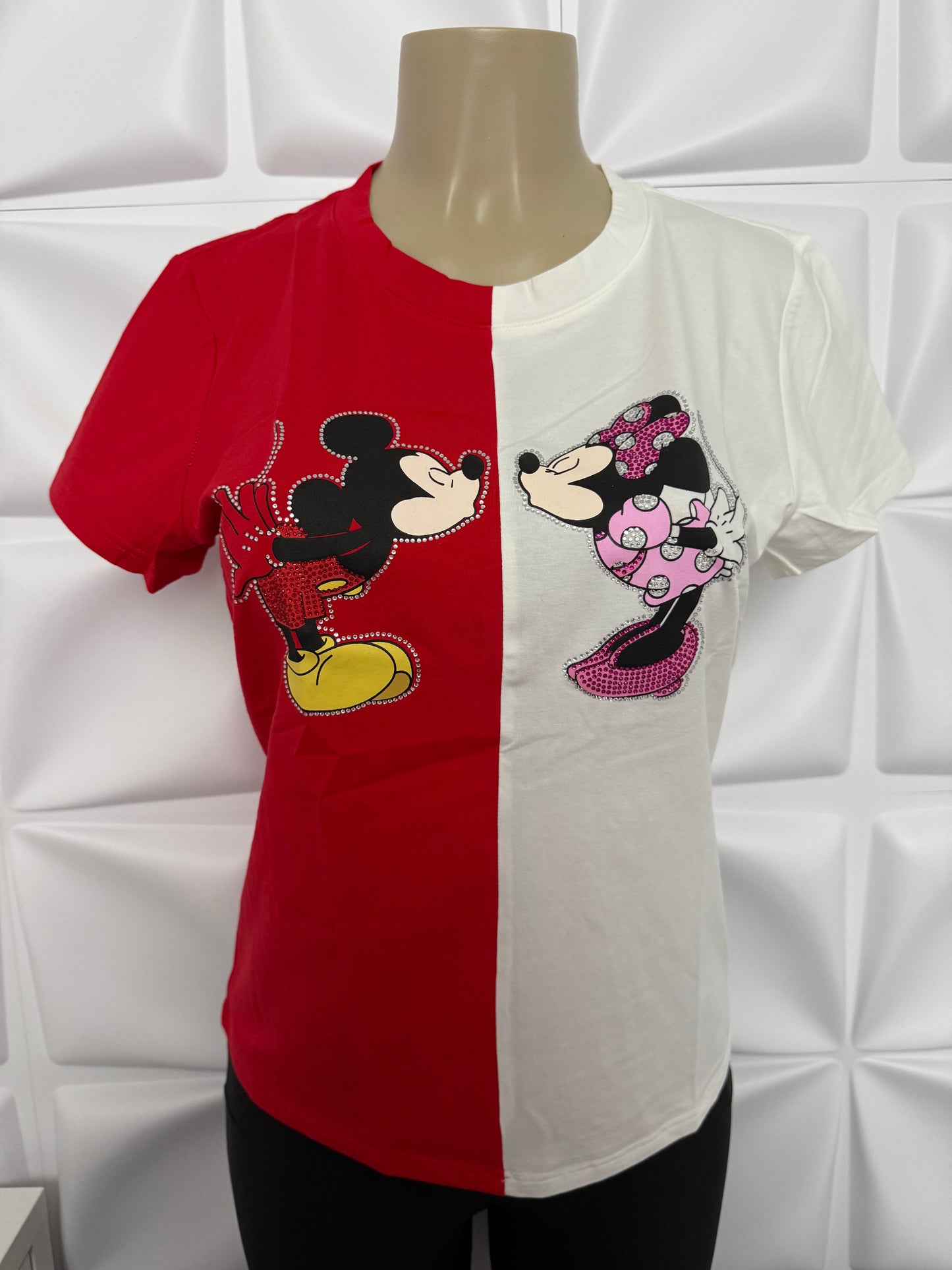Mickey & Minnie Beso Top