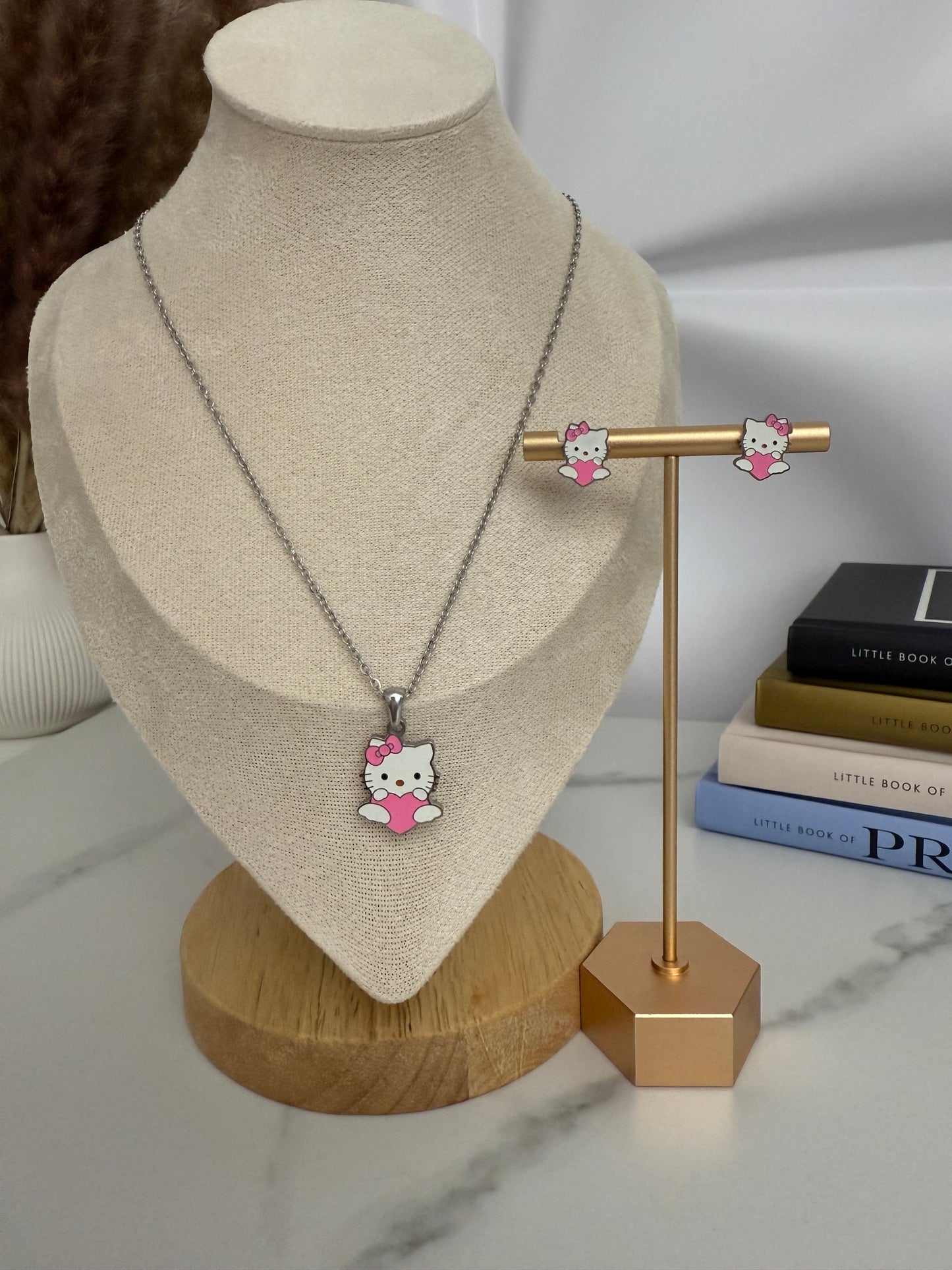 Kitty Jewelry Set