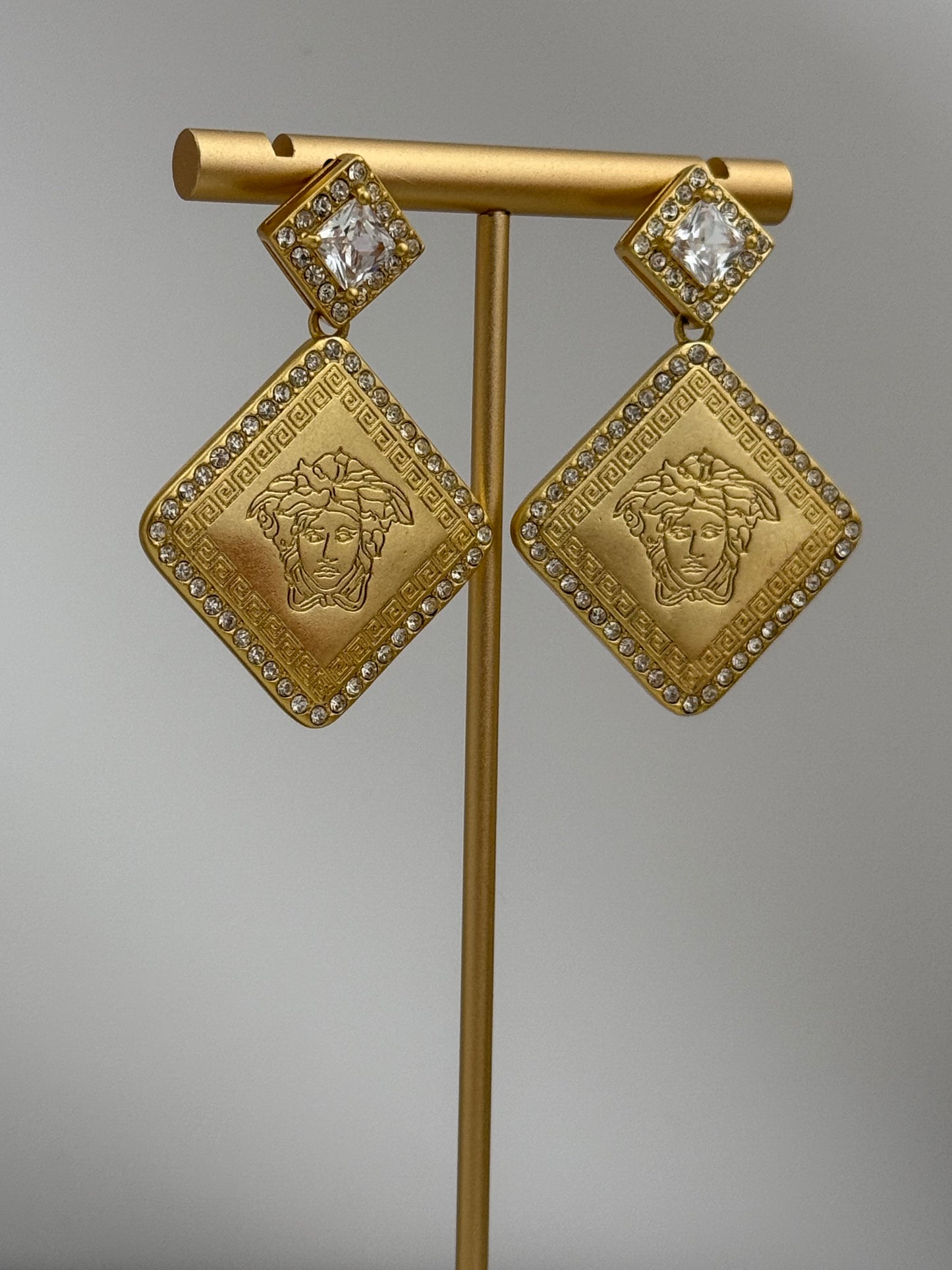 Medusa Gold Earring