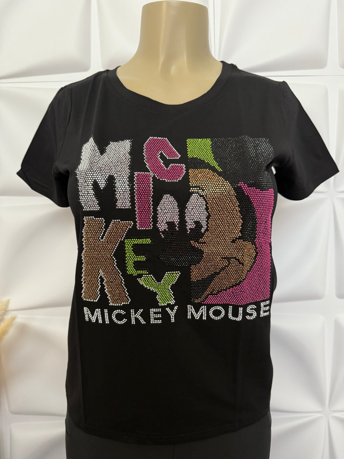 Mickey Rhinestone Tee