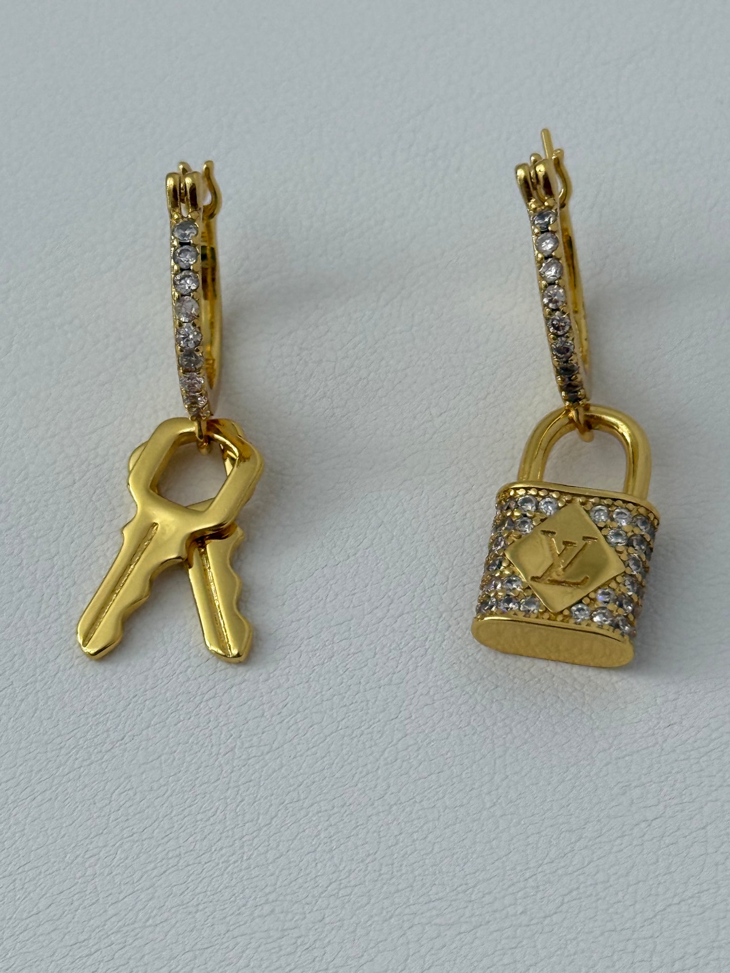 Lock Me Earrings