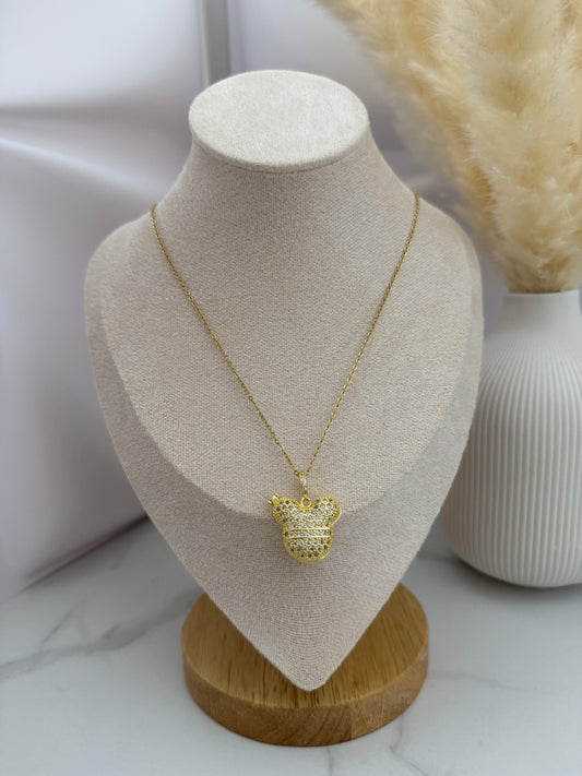 Mickey Gold Necklace