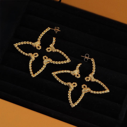 Four Leaf Clover Earrings