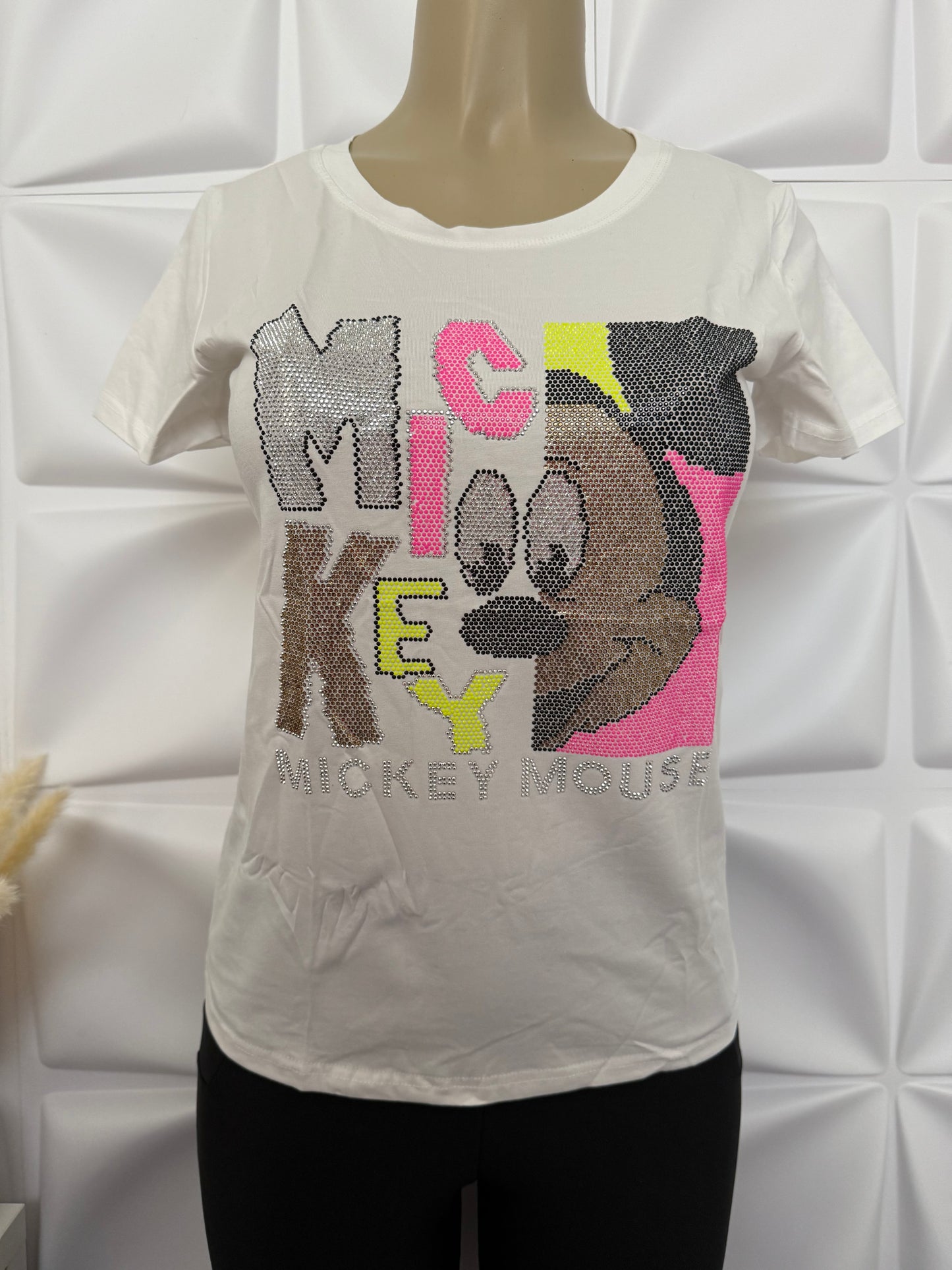 Mickey Rhinestone Tee