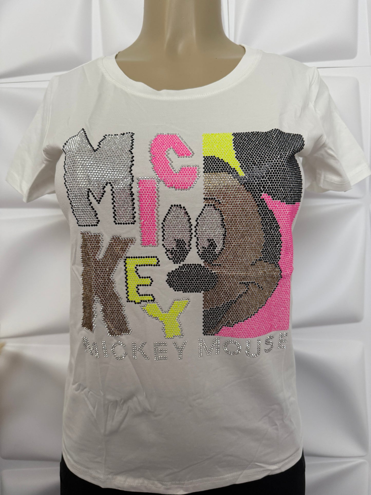 Mickey Rhinestone Tee