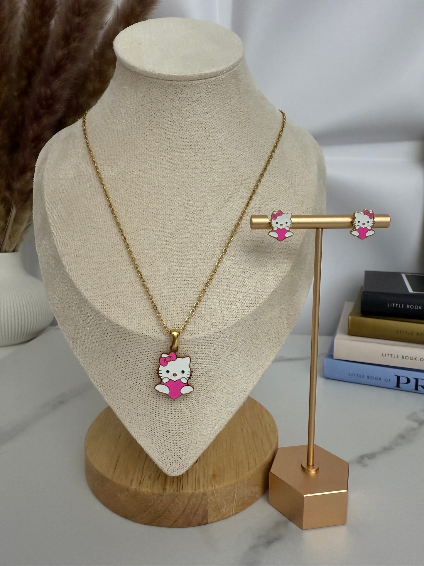 Kitty Jewelry Set