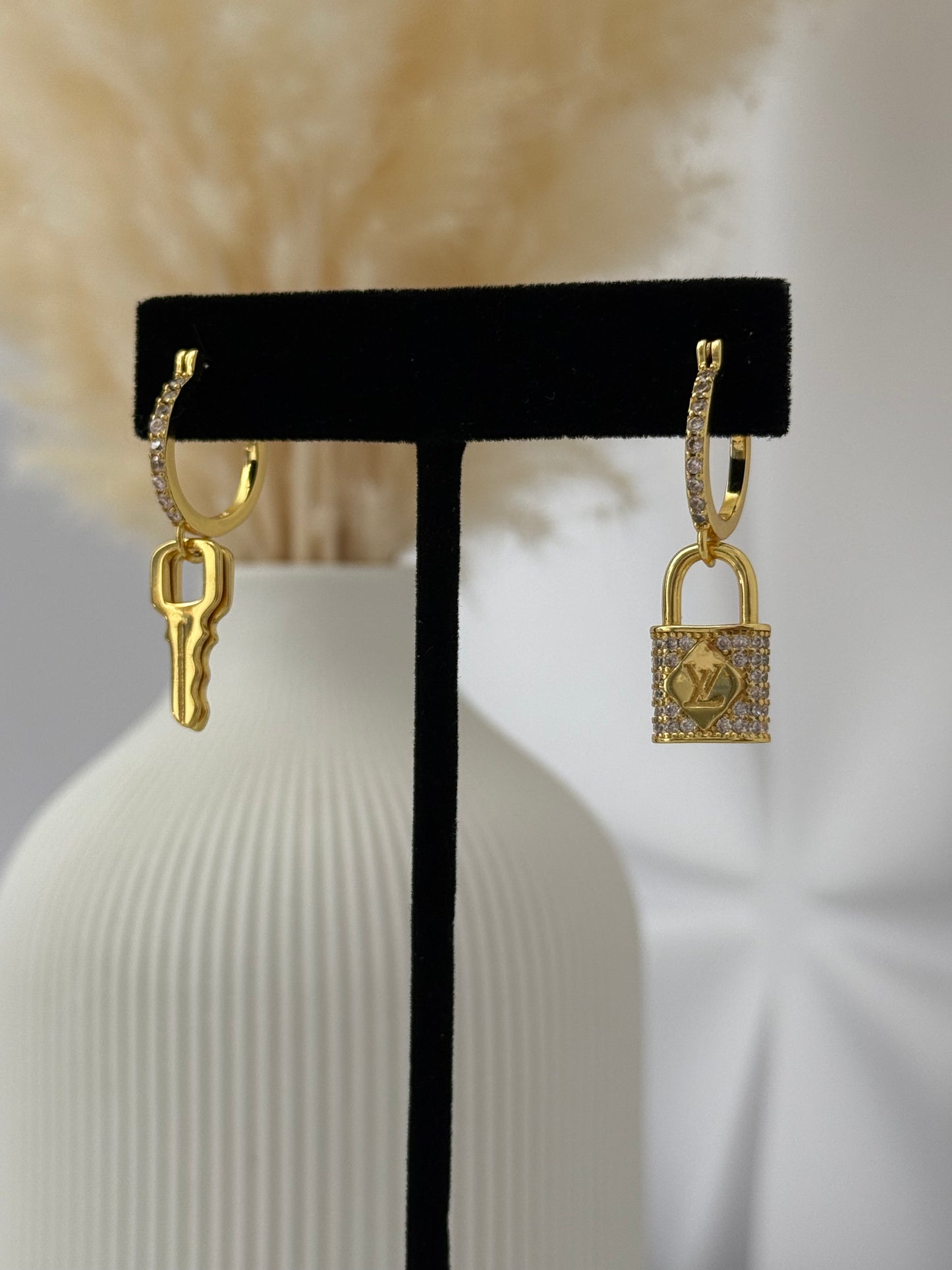 Lock Me Earrings